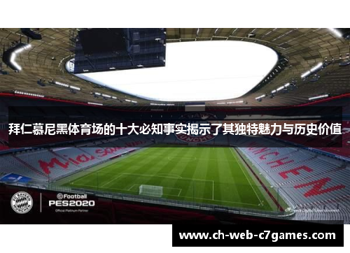 拜仁慕尼黑体育场的十大必知事实揭示了其独特魅力与历史价值